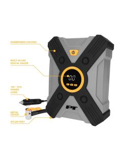 WLMW7902 image(0) - Wilmar Corp. / Performance Tool 12V Digital Tire Inflator w/Auto-Stop