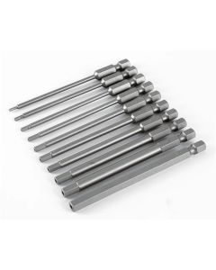 WIH76096 image(0) - Wiha Tools Security Hex In Power Blade Set - 10 Piece