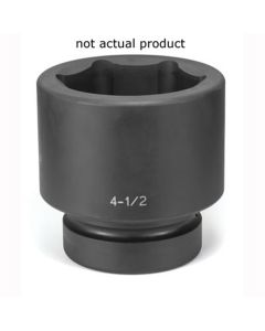 GRE7200R image(0) - Grey Pneumatic 2-1/2" Drive x 6-1/4" Standard  Socket
