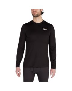 MLW403B-S image(1) - Milwaukee Tool Base Layer Top - Black S