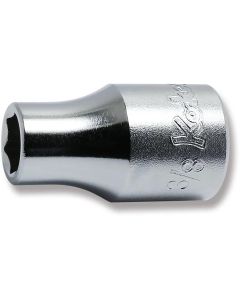 KKN4400A-3-8 image(0) - Ko-ken USA 4400A-3/8 1/2 Square Drive Socket 3/8 6 Point Length 37 mm