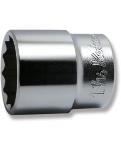 KKN4405A-1-1-16 image(0) - Ko-ken USA 4405A-1.1/16 1/2 Square Drive Socket 1.1/16 12 Point Length 43 mm