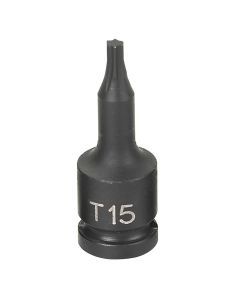 GRE915T image(0) - Grey Pneumatic 1/4" Drive x T15 Internal Star Impact Driver