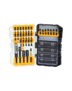 DWTDWA2T35IRC image(0) - DEWALT Flextorq Impact Ready Screwdriving Bit Sets With Toughcase+ System