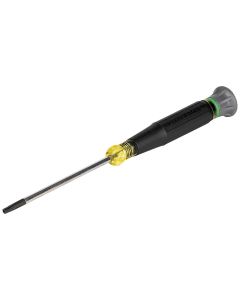 KLE6333 image(0) - Klein Tools T15H TORX&reg; Precision Screwdriver, 3-Inch Shank
