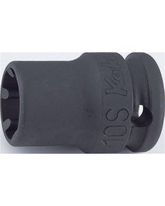 KKN13401LH-12S image(0) - Ko-ken USA 13401LH-12S 3/8 Sq. Dr. Socket 12S Length 32mm