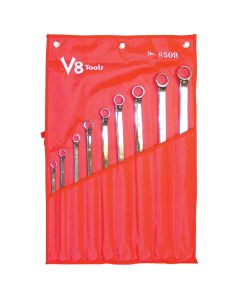V8T8509 image(0) - V-8 Tools 12 Point Zero Offset Extra Long Metric Box