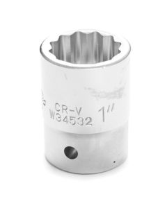 WLMW34532 image(0) - Wilmar Corp. / Performance Tool 3/4" Drive 1" 12pt Socket