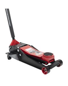 INT402SD image(0) - American Forge & Foundry Service Jack - 4 Ton Capacity - Lightning Lift - Short Chassis - 2 pc Handle - 4.1" Min H to 20.5" Max H - SUPER DUTY
