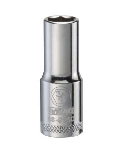 DEWALT 001Pc 38Dr Deep Socket-06Pt-3/8
