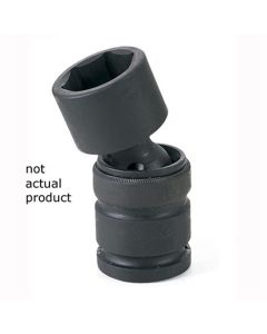 GRE3036U image(0) - Grey Pneumatic 3/4" Drive x 1-1/8" Universal Socket