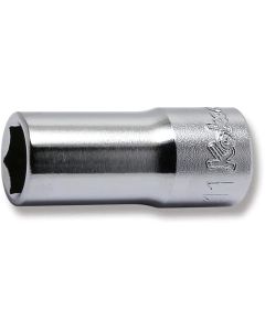 KKN3300X-11 image(0) - Ko-ken USA 3300X-11 3/8 Square Drive Socket 11 mm 6 Point Length 40 mm