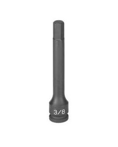 GRE19054M image(0) - Grey Pneumatic 3/8" Drive x 5mm Hex Driver 4" Length