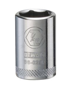 DWTDWMT86029OSP image(0) - DEWALT 001Pc 14Dr Socket-06Pt-7/16