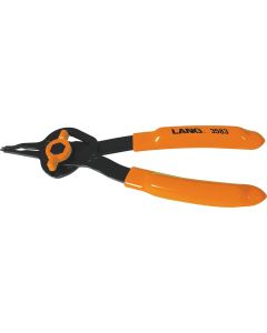 KAS3583 image(0) - Lang Tools (Kastar) 3583 - Combination Snap Ring Pliers - 0.038" - 0 degree angle