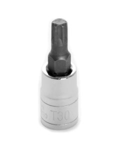WLMW36830 image(0) - Wilmar Corp. / Performance Tool 1/4" Drive T30 Star Bit Socket