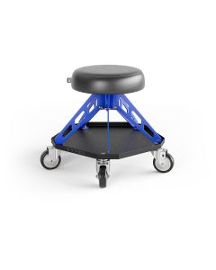 VYPRSP-B-BL image(0) - Vyper Industrial 400 lb Capacity Robust Steel Pro Shop Chair - Black/Blue