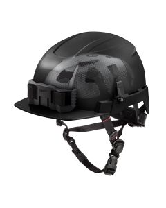 MLW48-73-1375 image(0) - Milwaukee Tool BOLT Black Front Brim Safety Helmet with IMPACT ARMOR Liner (USA) - Type 2, Class E