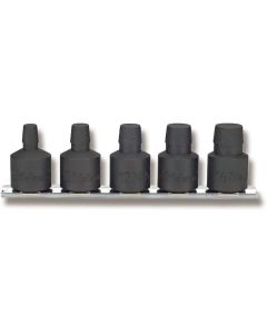 KKNRS4129-5-L37 image(0) - Ko-ken USA RS4129/5-L37 1/2 Sq. Dr. Bolt Twister set  8mm-16mm  150mm  5 pieces