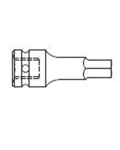 SUN412MH image(0) - SUNEX 3/4 DR. METRIC 12MM IMPACT HEX DRIVE IMPACT SOCKE