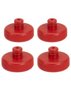 INT380 image(0) - American Forge & Foundry Rubber Jack Pad Lifting Adapter - Tesla Models 3,S,X - For Use with Service Jacks & 4 Post Lifts