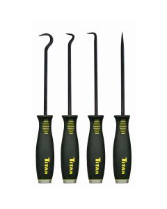 TIT17224 image(1) - TITAN 4PC JUMBO BOLSTERED PICK HOOK SET
