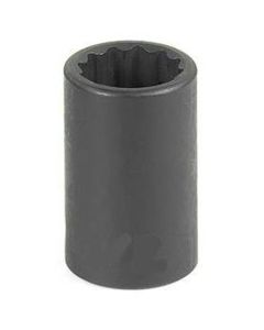GRE1110M image(0) - Grey Pneumatic 3/8" Drive x 10mm 12 Point Standard Socket
