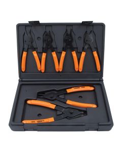 KAS3497 image(0) - Lang Tools (Kastar) 3497 - 6-Pc. Combination Int/Ext Retaining Ring Pliers Set