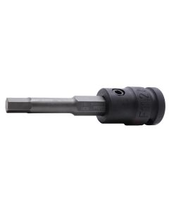 KKN14134M-58-12 image(0) - Ko-ken USA 14134M.58-12 1/2 Sq. Dr. Bit Socket 12mm Hex Length 58mm
