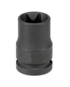GRE2118ET image(0) - Grey Pneumatic 1/2" Drive x E18 External Star Impact Socket