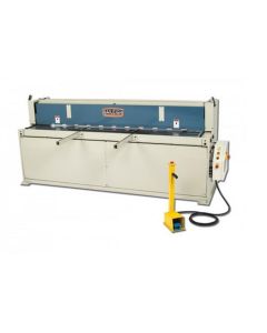 BLI1007037 image(0) - Baileigh SH-10010 - 220V 3 Phase Hydraulic Powered Shear. 100" Length 10 Gauge Mild Steel Capacity