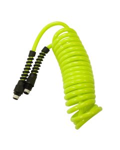 LEGLP1415AFZ image(0) - Legacy Manufacturing Flexzilla Polyurethane Recoil Hose, 1/4" x 15', 1/4" MNPT Fittings