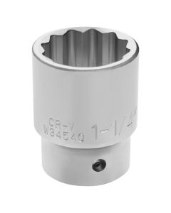 WLMW34540 image(0) - Wilmar Corp. / Performance Tool 3/4" Drive 1-1/4" 12pt Socket