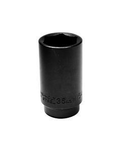 WLMW154 image(0) - Wilmar Corp. / Performance Tool 36mm FWD Axle Nut Socket CrMo