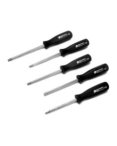 WLMW900S image(0) - Wilmar Corp. / Performance Tool 5 Piece Tamper Resistant Star Driver Set