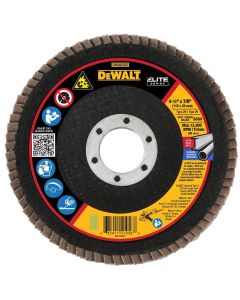 DWTDWA8282 image(0) - DEWALT 80G T29 Xp Ceramic Flap Disc, 4-1/2" X 7/8"