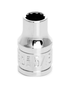 WLMW38510 image(0) - Wilmar Corp. / Performance Tool 3/8" Drive 5/16" 12pt Socket