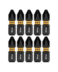 DWTDWAF1PH2IR10 image(0) - DEWALT FLEXTORQ 1IN PHILLIPS #2 (10 PK)