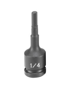 GRE2908F image(0) - Grey Pneumatic 1/2" Drive x 1/4" Hex Driver