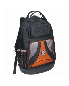 KLE55421BP-14 image(0) - Klein Tools Tradesman Pro Tool Bag Backpack, 39 Pockets, Black, 14-Inch