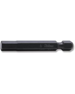 KKN121H-50-6 image(0) - Ko-ken USA 121H.50-6 1/4 Hex Drive Bit 6 mm Hex Length 50 mm