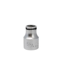 KKN3450A-5-16 image(0) - Ko-ken USA 3/8 Sq. Dr. SAE Nut Grip Chrome Socket in 5/16