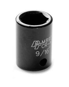 WLMM895 image(0) - Wilmar Corp. / Performance Tool 3/8" Drive 9/16" 6pt Impact Socket