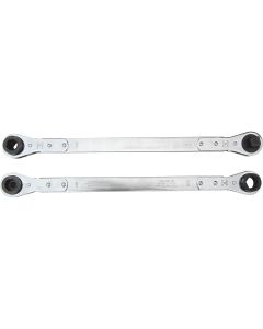 KAS8584 image(0) - Lang Tools (Kastar) 8584 - 2-PC. Ratcheting Serpentine Belt Wrench Set