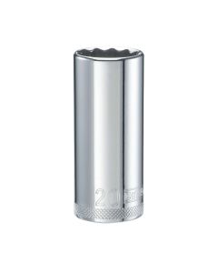 DWTDWMT19303B image(0) - DEWALT 3/8" 12 Pt Deep Socket 20Mm