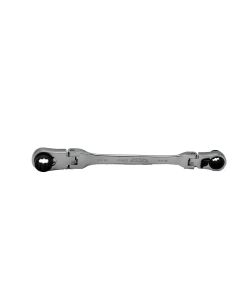 VIMDDF810 image(0) - VIM Tools 8X10 mm Double Deep Spline Flex Head Ratcheting Wrench