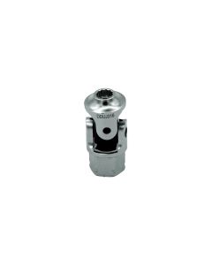 VIMDDSUJ4316 image(0) - VIM TOOLS 3/16 Inch 12-Pt Dual Drive Stubby UJ SAE Socket - 1/4 Inch X 11mm Drive