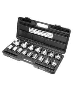 WLMW34906 image(0) - Wilmar Corp. / Performance Tool 16 Piece 3/4" Drive Metric 12pt Socket Set