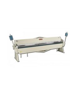 BLI1000381 image(0) - Baileigh BB-14418 - Heavy Duty Manually Operated Box and Pan (Finger) Brake, 12' Length, 18 Gauge Mild Steel Capacity