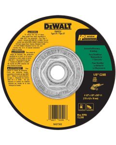 DEWALT 4" x 1/4" x 5/8" Masonry Grinding Wheel C24R